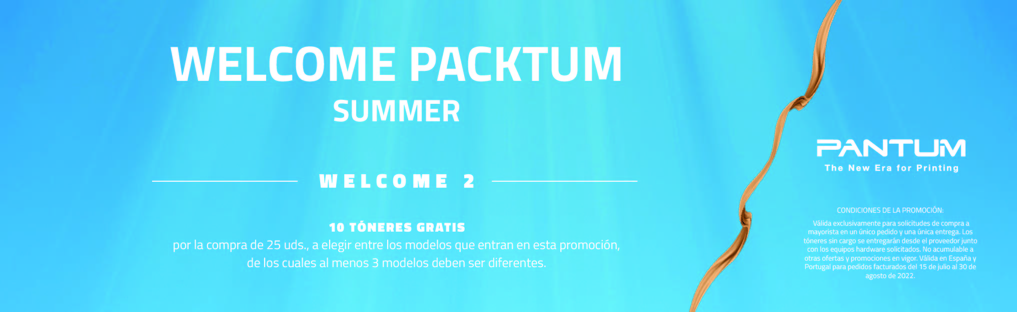 Welcome pack Pantum Verano 2022